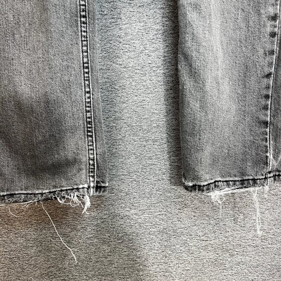 Levi's 511 Jeans Mens Size 32x29* Gray Acid Wash Slim Fit Straight Stretch Denim - Picture 8 of 14